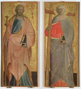 St. James og St. Helena (tempera på paneler)